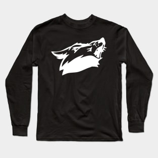 wolf yell Long Sleeve T-Shirt